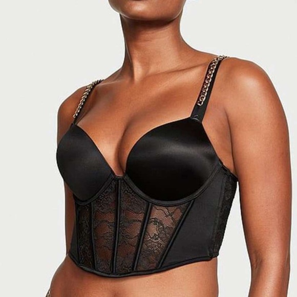 Victoria's Secret Very Sexy Bombshell Add-2-Cups NWT Sold OUT ! 36C Gold - Picture 4 of 17